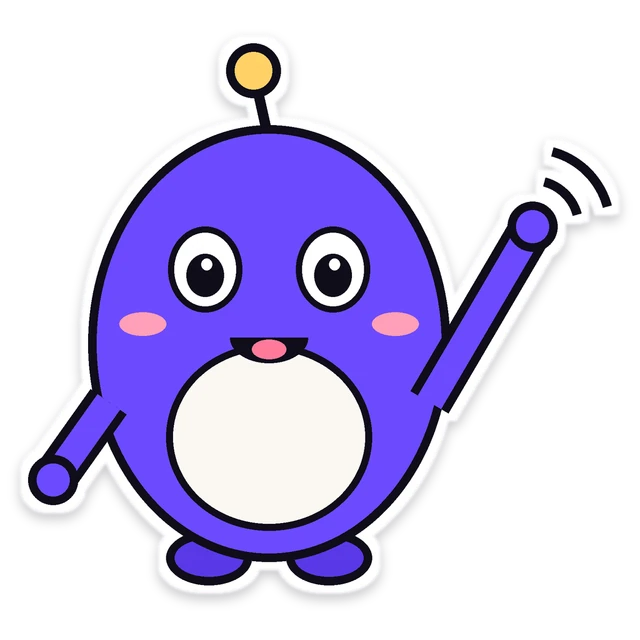 Zooky, the mascot, waving hello